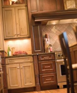 TỦ BẾP GỖ TỰ NHIÊN – TBTN04